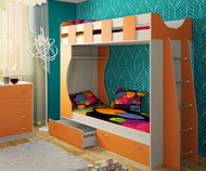 Двухъярусная кровать Фанки 5